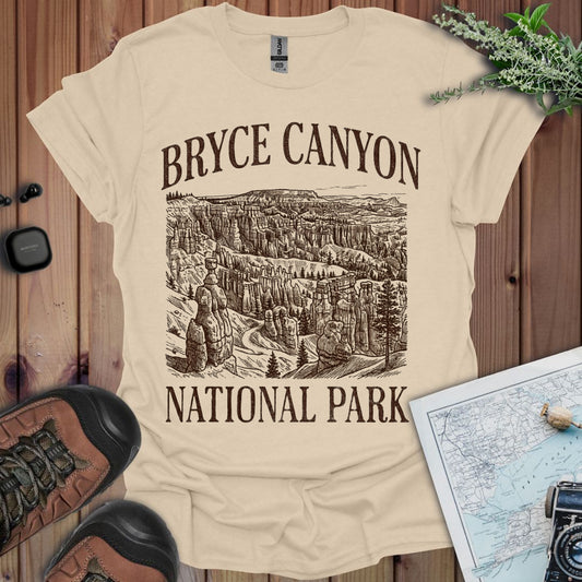 Bryce Canyon National Park Rustic Graphic T-Shirt