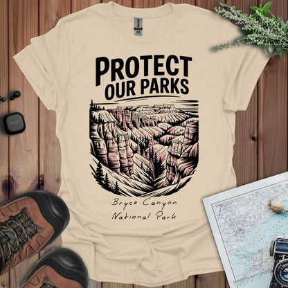 Protect Our Parks Bryce Canyon Unisex T-Shirt T-Shirt Printify S Natural