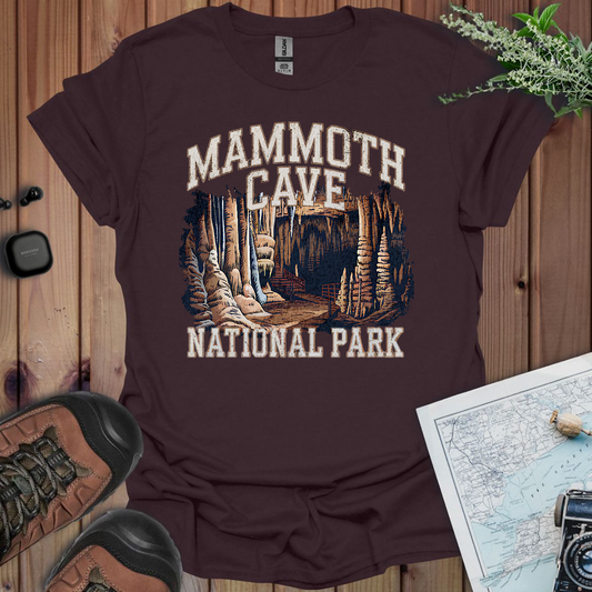 Mammoth Cave National Park Unisex T-Shirt T-Shirt Printify S Dark Chocolate