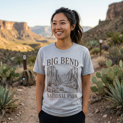 Big Bend National Park Rustic Graphic T-Shirt