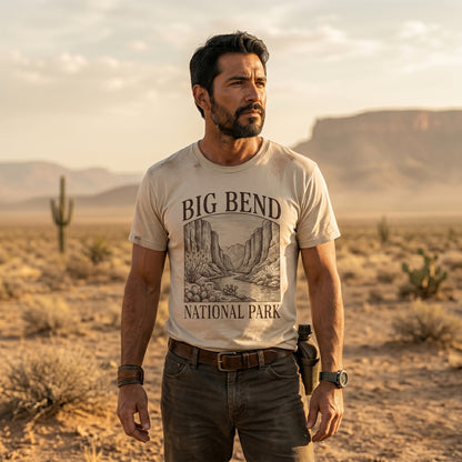 Big Bend National Park Rustic Graphic T-Shirt