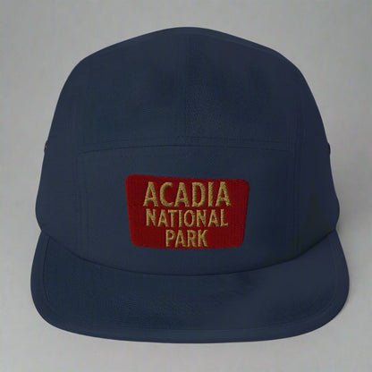 Acadia National Park embroidered 5-panel hat alternate product angle