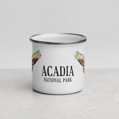 Acadia National Park bird camp mug alternate product view