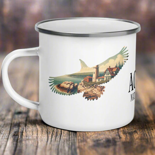 Acadia National Park Bird Camp Mug - Parks Apparelcamp mug