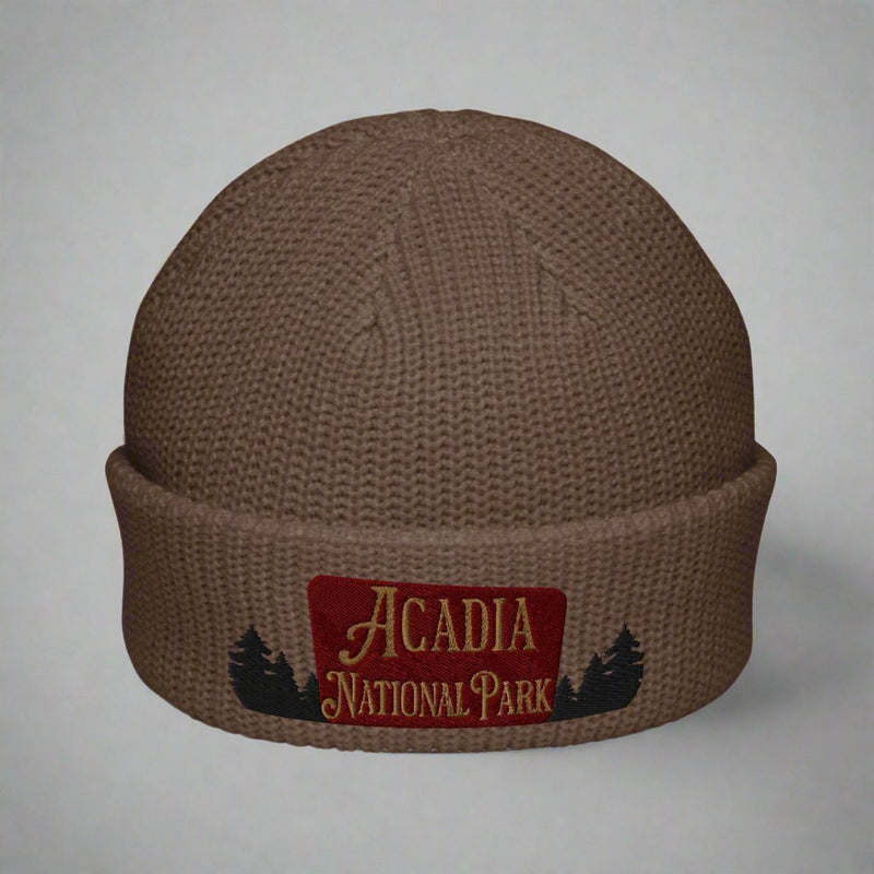 Acadia National Park embroidered beanie detail or alternate product view