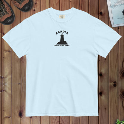 Acadia National Park premium embroidered t-shirt detail or alternate product view