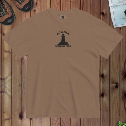 Acadia National Park Premium Embroidered T-shirt - Parks ApparelT-Shirt