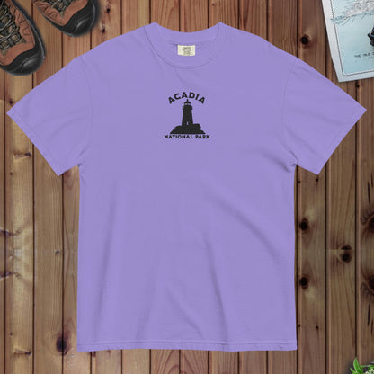 Acadia National Park premium embroidered t-shirt detail or alternate product view