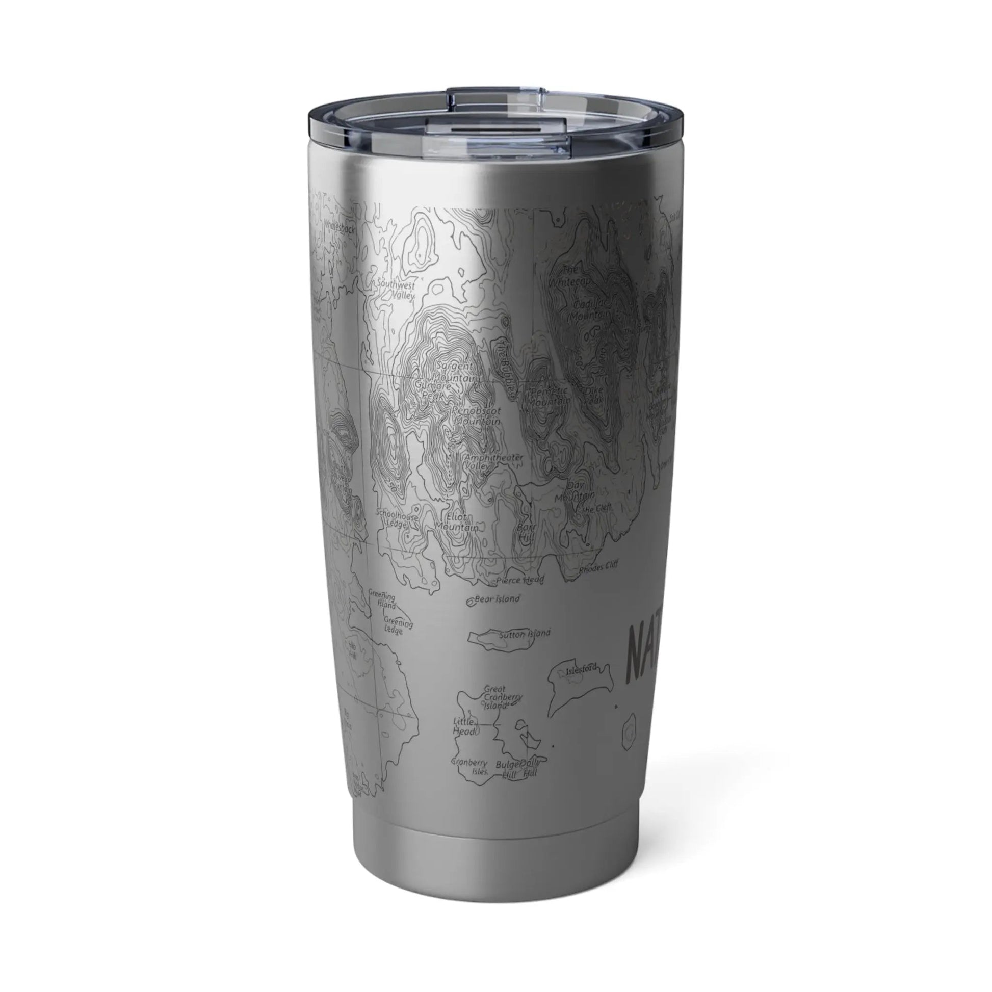 Acadia National Park Topographic Tumbler 20oz – Parks Apparel