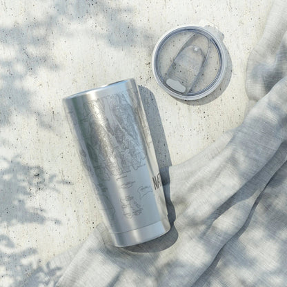 Acadia National Park Topographic Tumbler 20oz – Parks Apparel