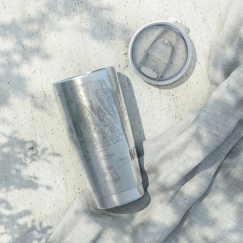 Acadia National Park Topographic Tumbler 20oz – Parks Apparel