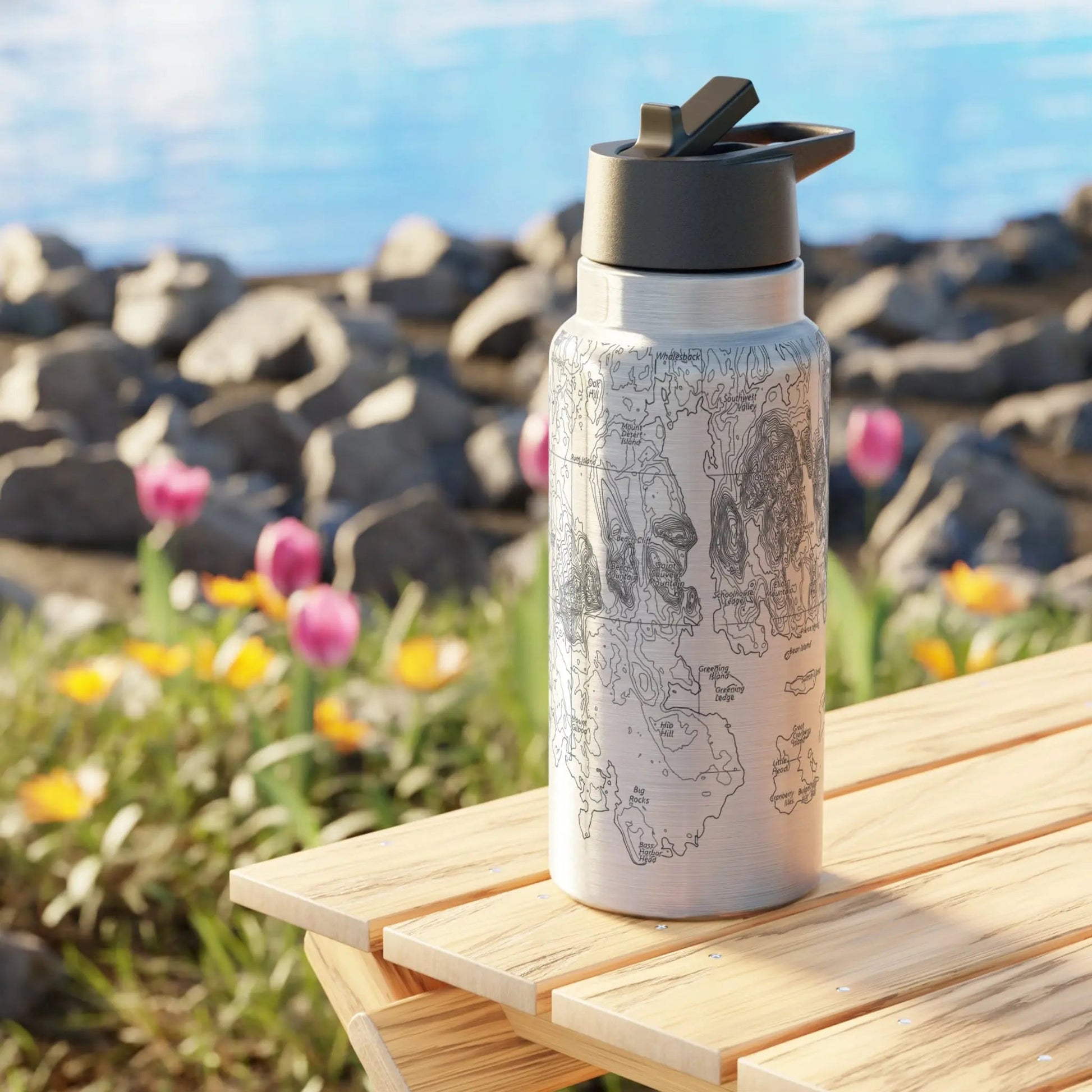 Acadia National Park Water Bottle Tumbler 32oz - Parks ApparelMug