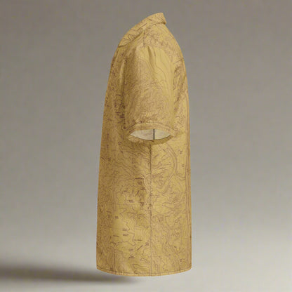 Sequoia National Park Topographic Button Up Unisex Shirt button shirt Park Service Apparel