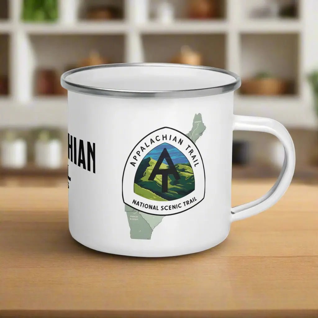 Appalachian National Scenic Trail Durable Enamel AT Camp Mug - Parks Apparel