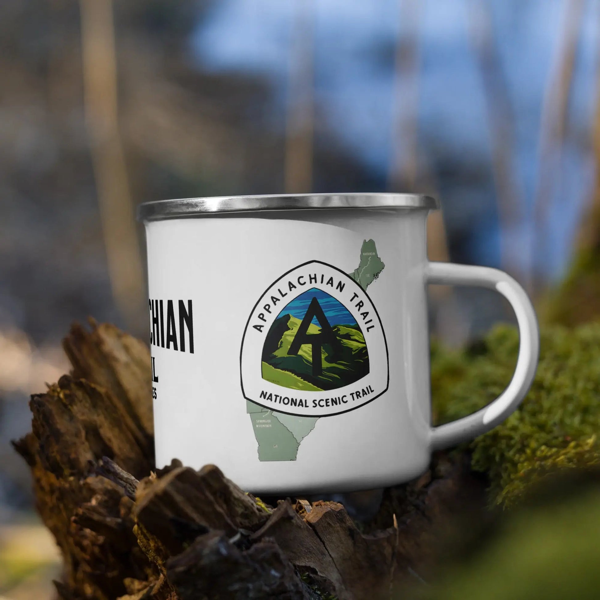 Appalachian National Scenic Trail Durable Enamel AT Camp Mug - Parks Apparel