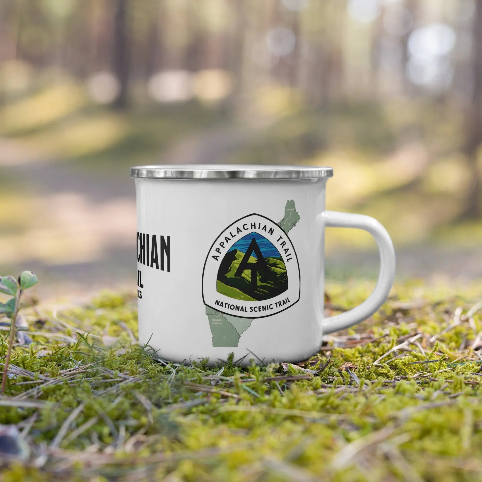 Appalachian National Scenic Trail Durable Enamel AT Camp Mug - Parks Apparel