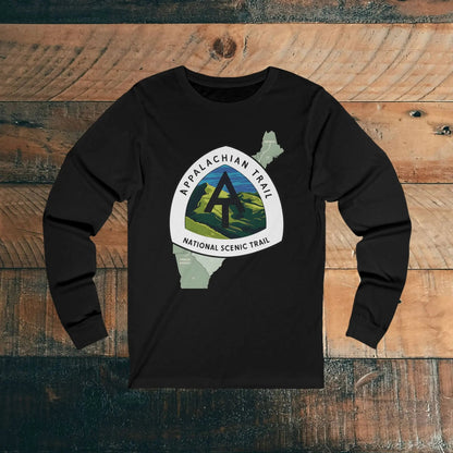 Appalachian National Scenic Trail Long Sleeve T-shirt AT - Parks ApparelLong - sleeve