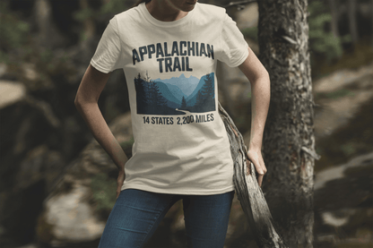 Appalachian Trail 14 States 2200 Miles T-Shirt - Parks ApparelT-Shirt