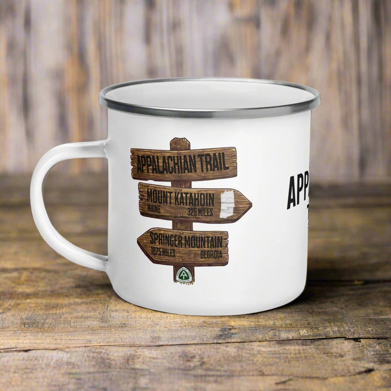 Appalachian Trail Camp Mug Mileage Sign - Parks Apparelcamp mug