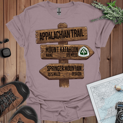 Appalachian Trail Unisex T-Shirt Katahdin Springer 2200 Miles - Parks ApparelT-Shirt