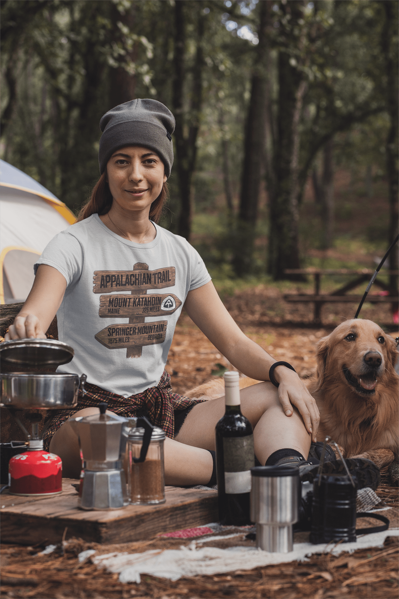 Appalachian Trail Unisex T-Shirt Katahdin Springer 2200 Miles - Parks ApparelT-Shirt