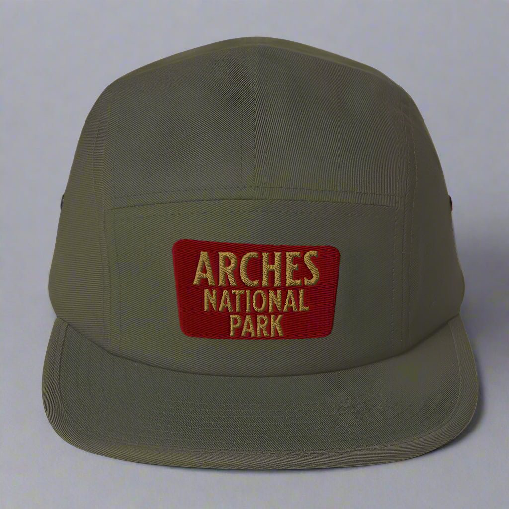 Arches National Park embroidered 5-panel hat alternate product angle