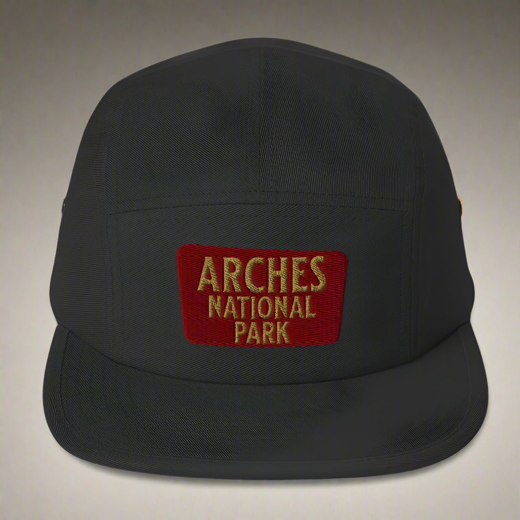 Arches National Park embroidered 5-panel hat detail or alternate product view