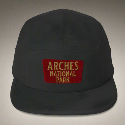 Arches National Park embroidered 5-panel hat detail or alternate product view