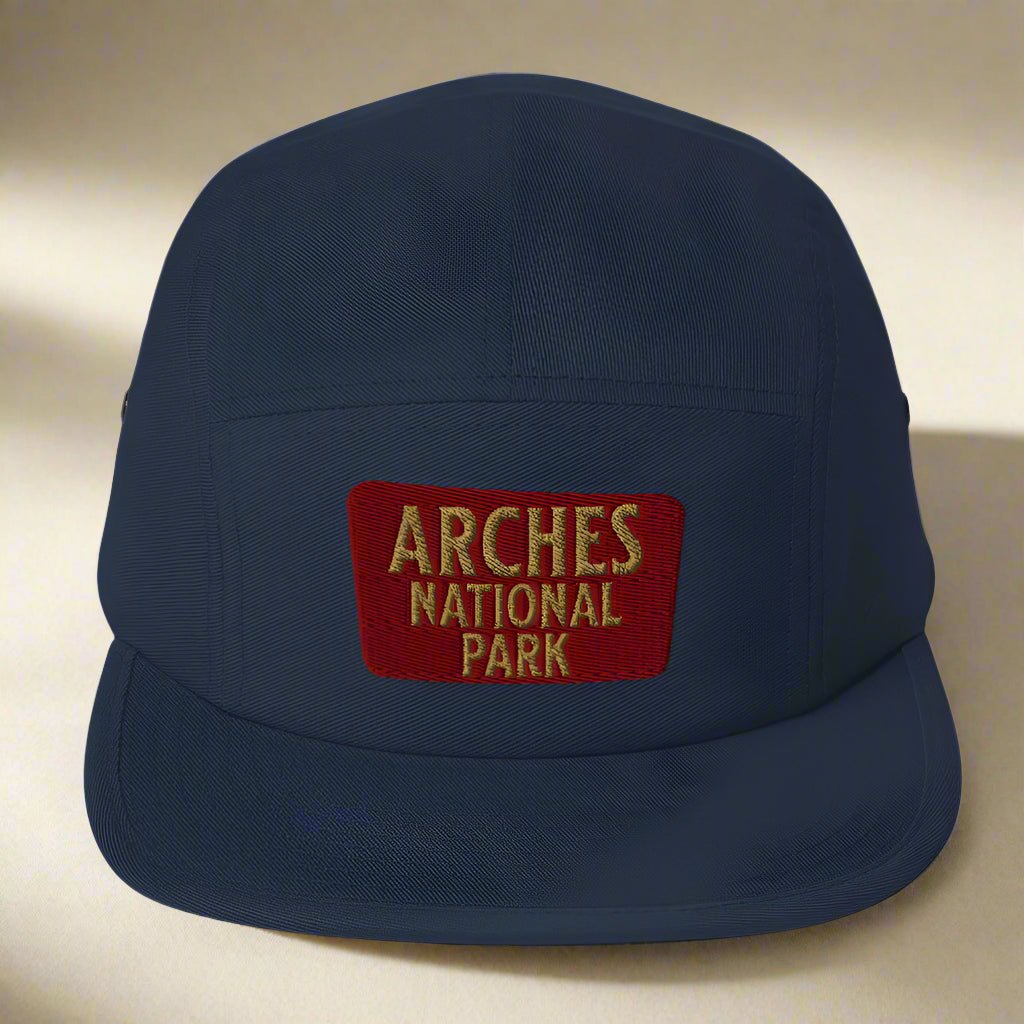 Arches National Park embroidered 5-panel hat alternate product angle