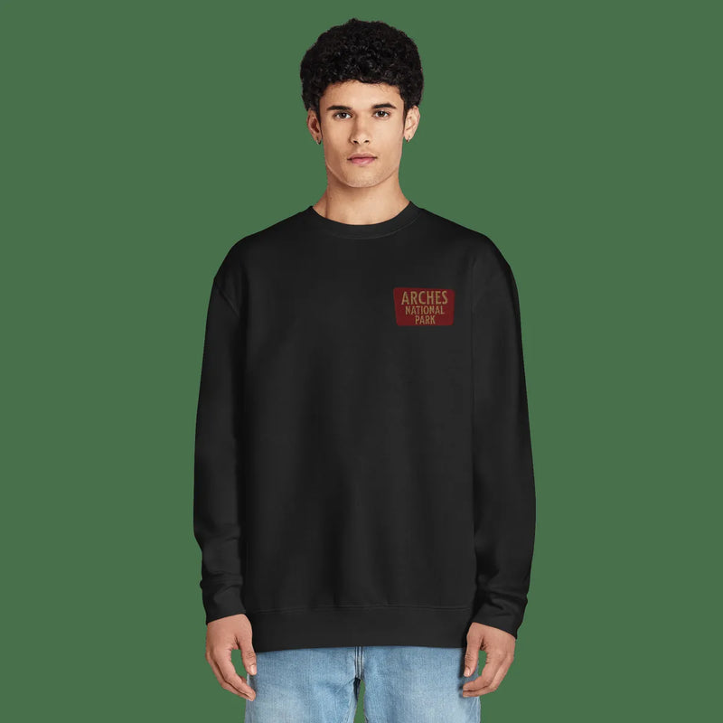 Arches National Park Crewneck Sweatshirt - Parks Apparel