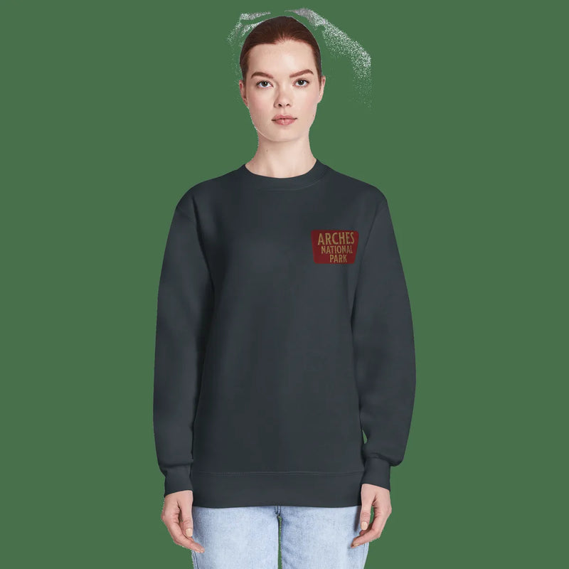 Arches National Park Crewneck Sweatshirt - Parks Apparel