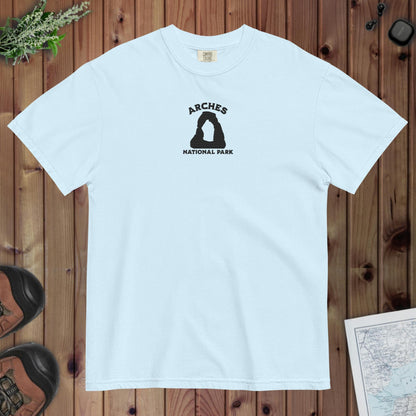 Arches National Park Premium Embroidered T-shirt - Parks ApparelT-Shirt