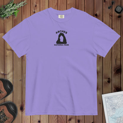 Arches National Park Premium Embroidered T-shirt - Parks ApparelT-Shirt