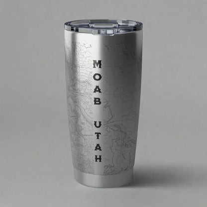 Arches National Park Topographic Tumbler 20oz - Parks ApparelTumbler