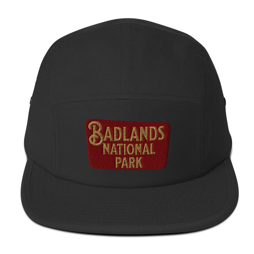 Badlands embroidered 5-panel hat alternate product angle