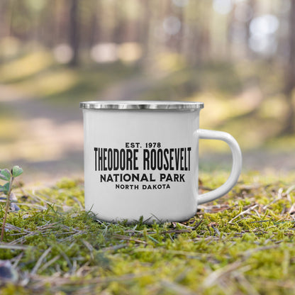 Badlands National Park bison camp mug alternate product view