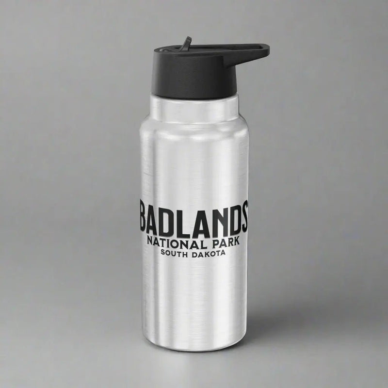 Badlands National Park Insulated Water Bottle Tumbler 32oz - Parks Apparelwater bottle