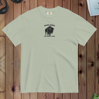 Badlands National Park Premium Embroidered T-shirt - Parks ApparelT-Shirt