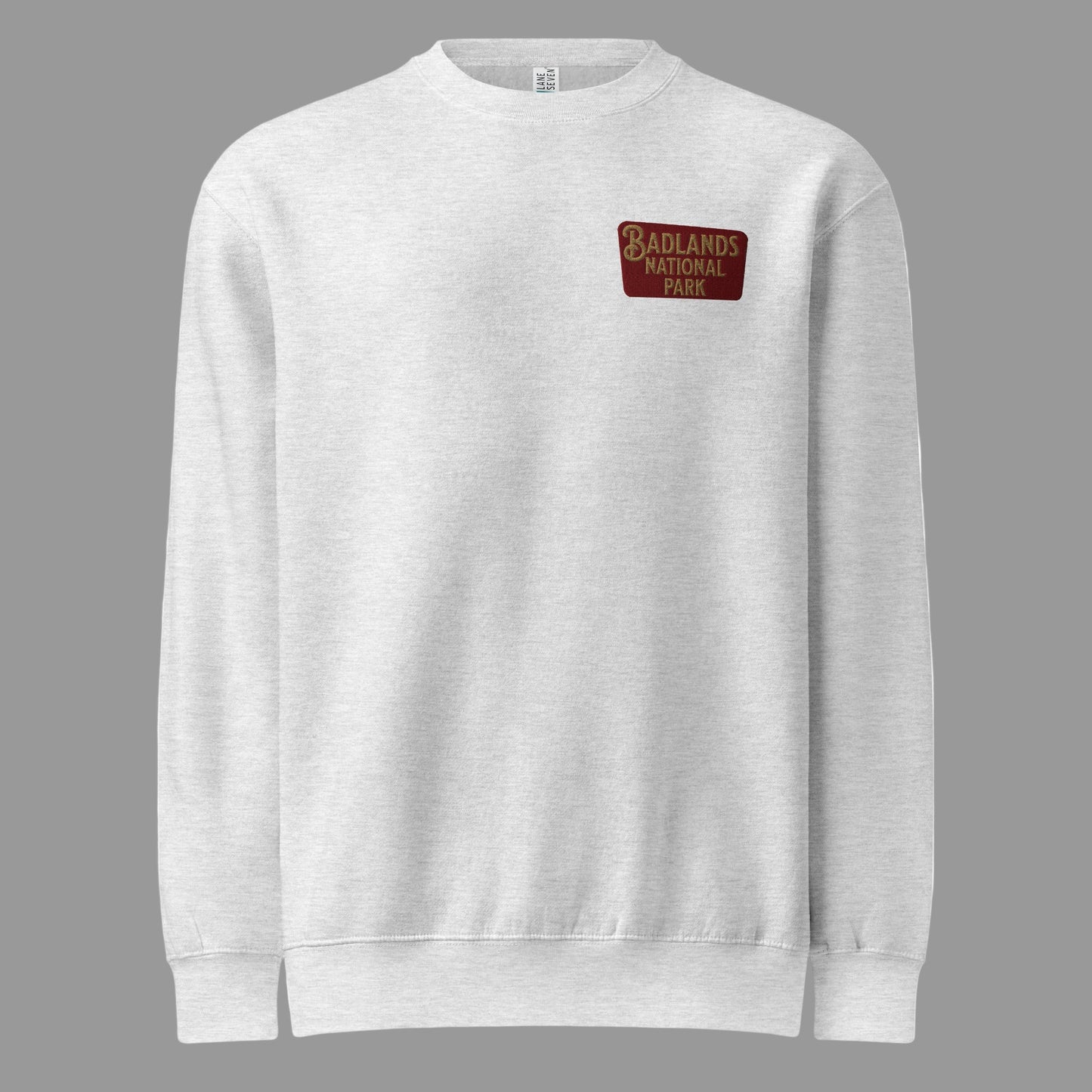Badlands National Park sweatshirt shown in lifestyle or modeled setting