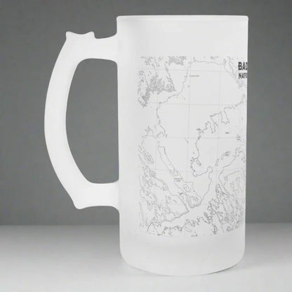 Badlands National Park Topographic Pint Mug - Parks ApparelDrinkware