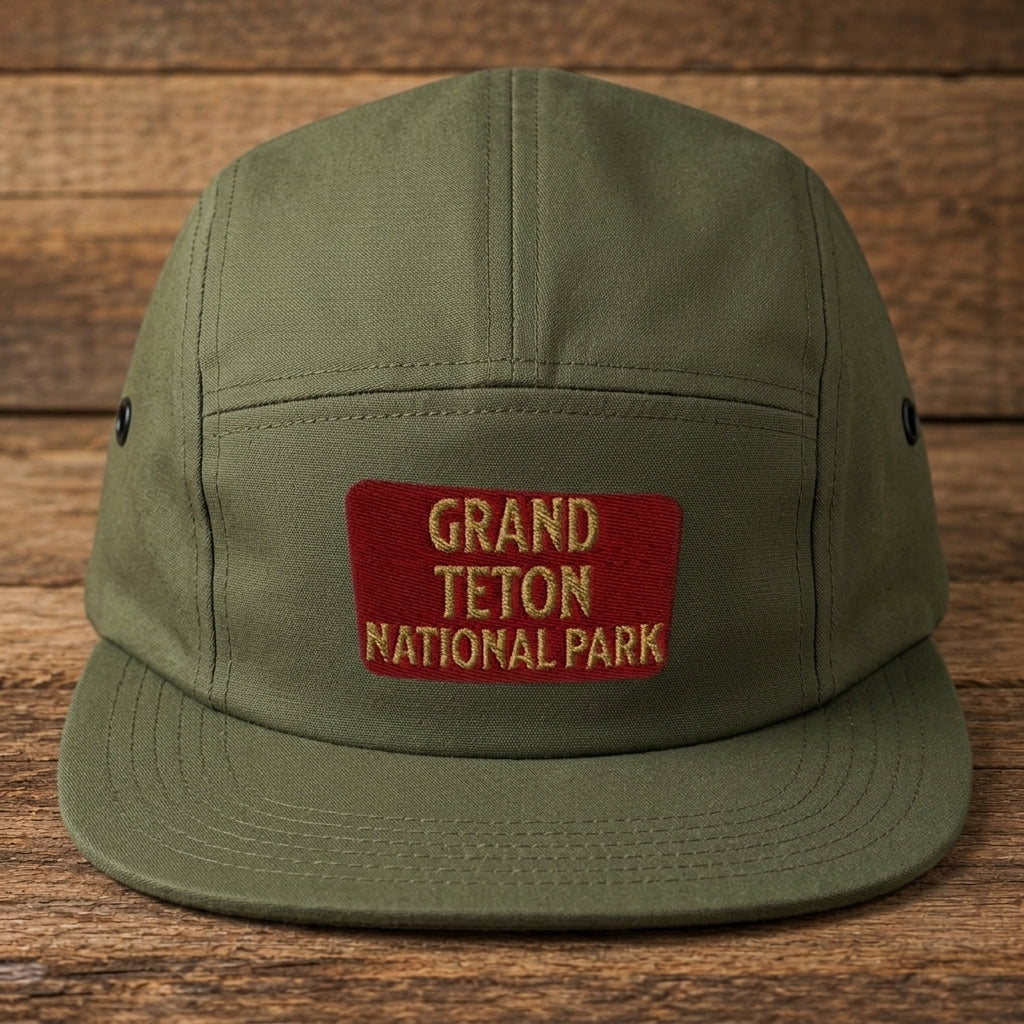 Grand Teton National Park 5-Panel Hat
