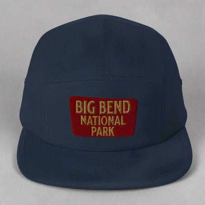 Big Bend embroidered 5-panel hat shown in lifestyle or modeled setting