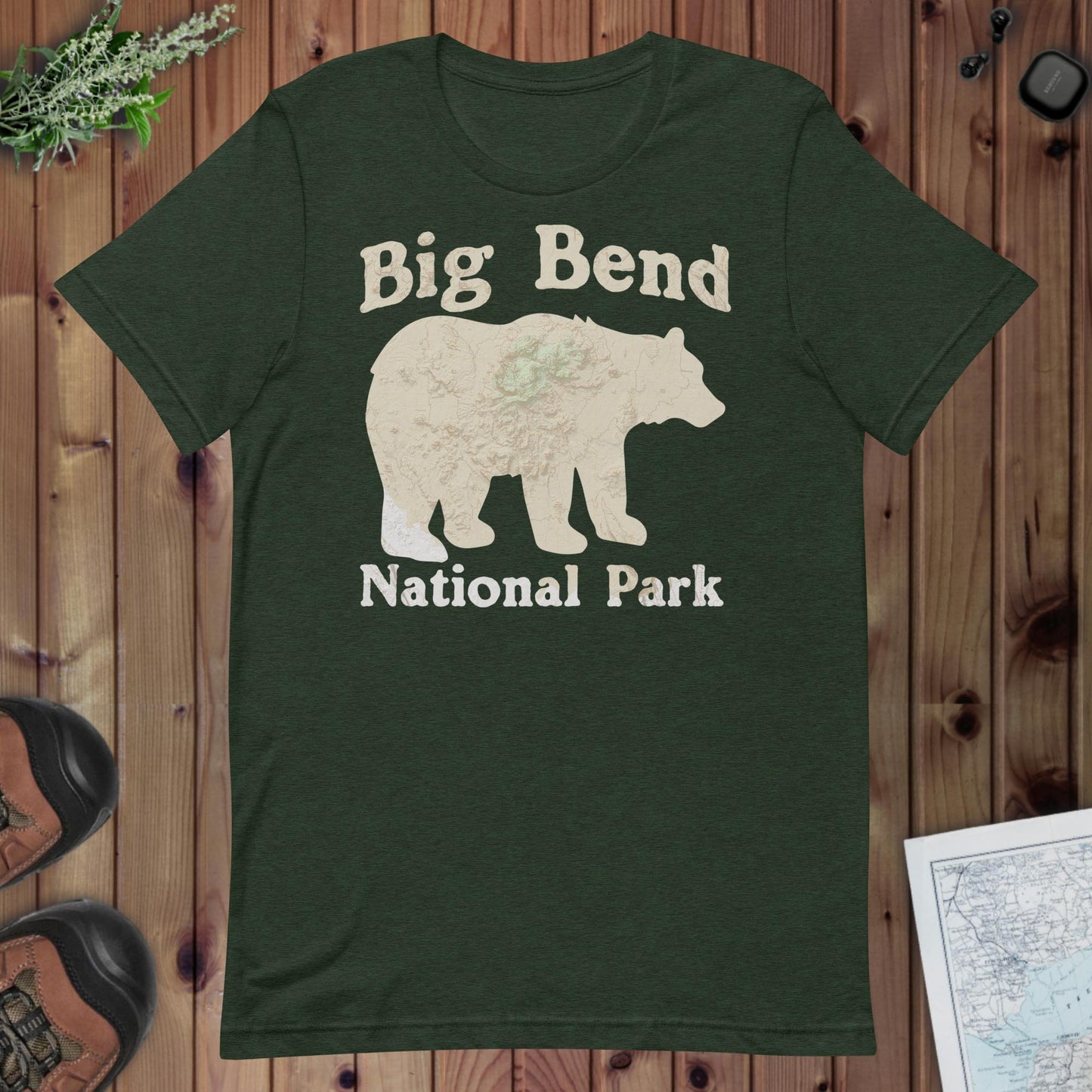 Big Bend Bear Topo Tee - Parks ApparelT-Shirt