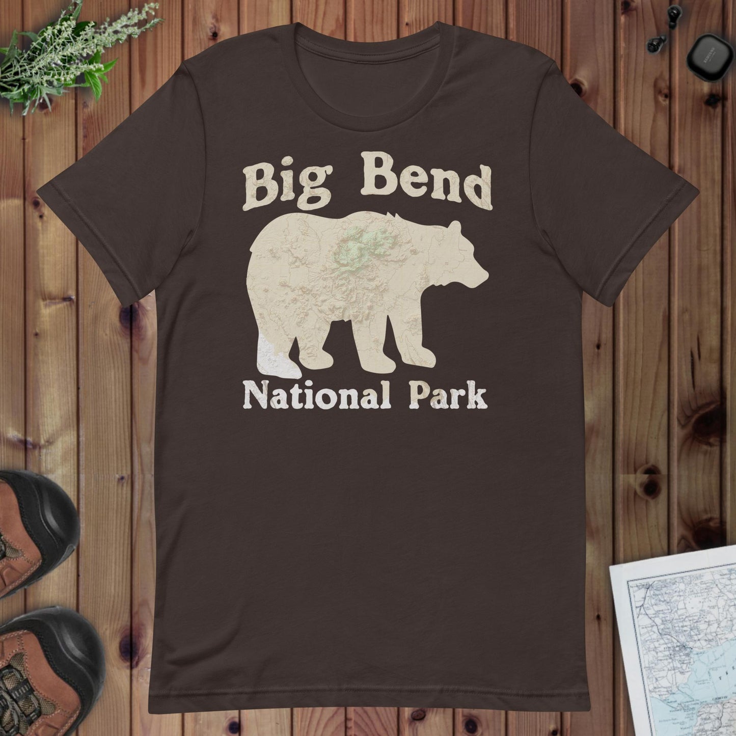Big Bend Bear Topo Tee - Parks ApparelT-Shirt
