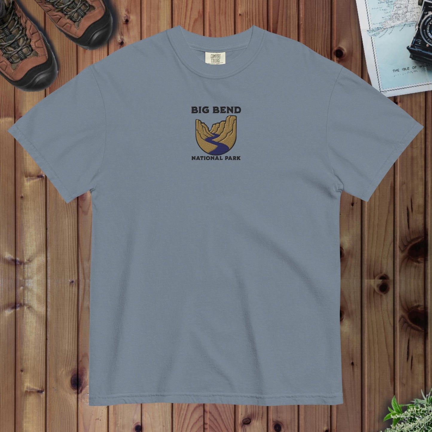 Big Bend National Park Premium Embroidered T-shirt - Parks Apparel