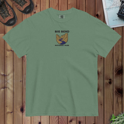 Big Bend National Park Premium Embroidered T-shirt - Parks Apparel