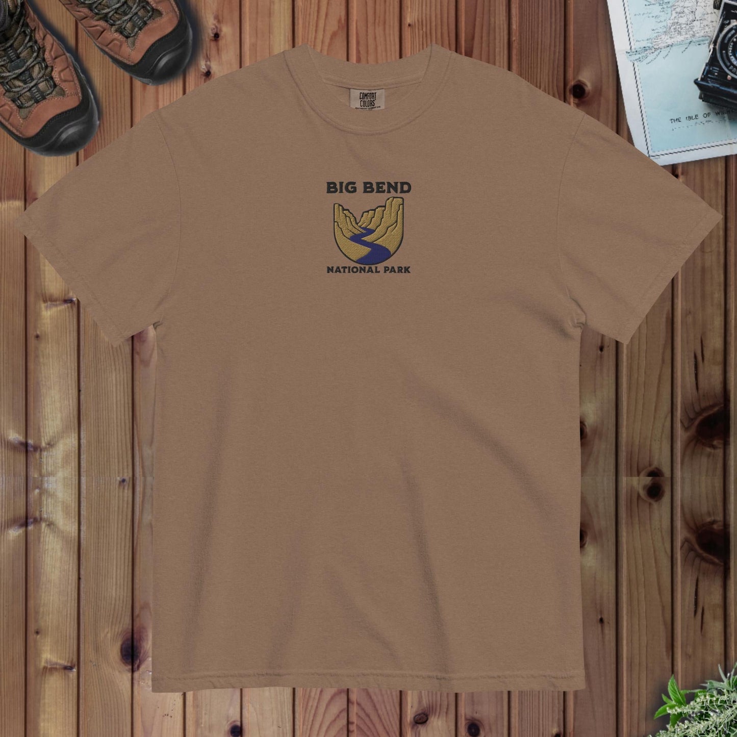 Big Bend National Park Premium Embroidered T-shirt - Parks Apparel