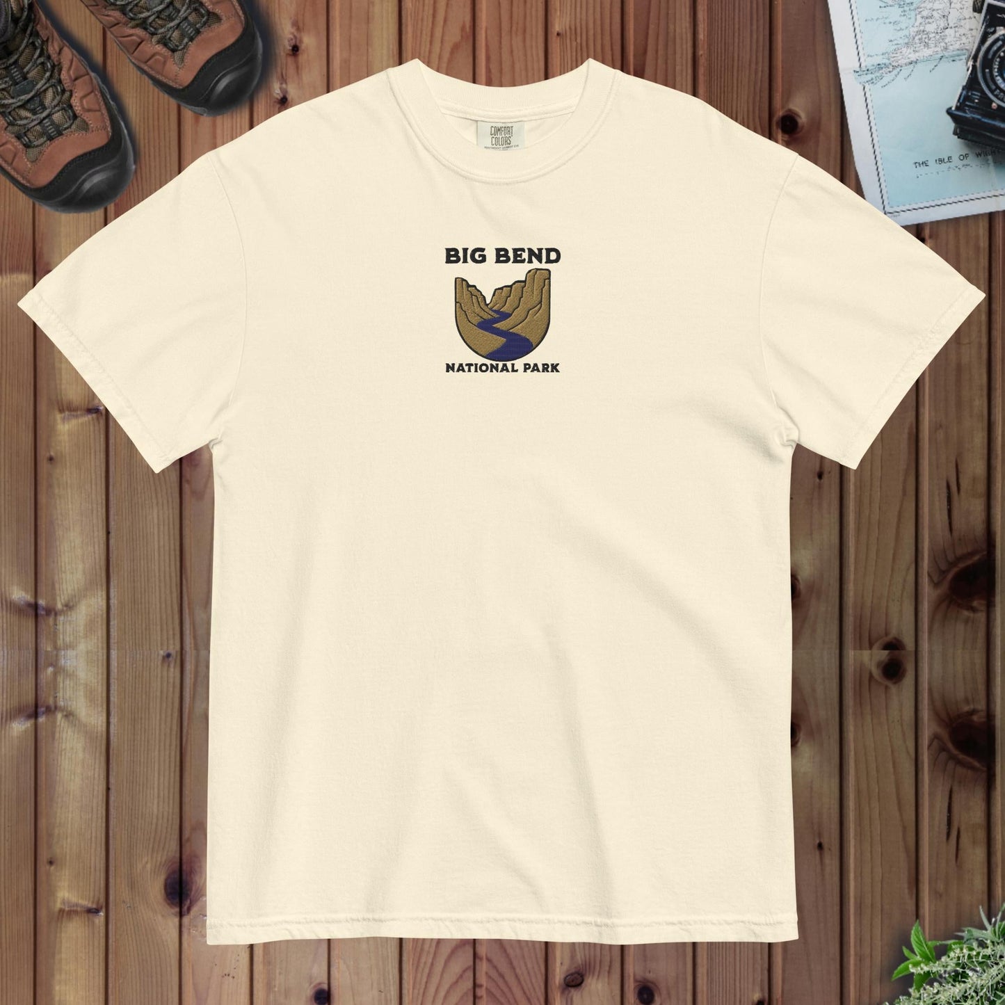 Big Bend National Park Premium Embroidered T-shirt - Parks Apparel