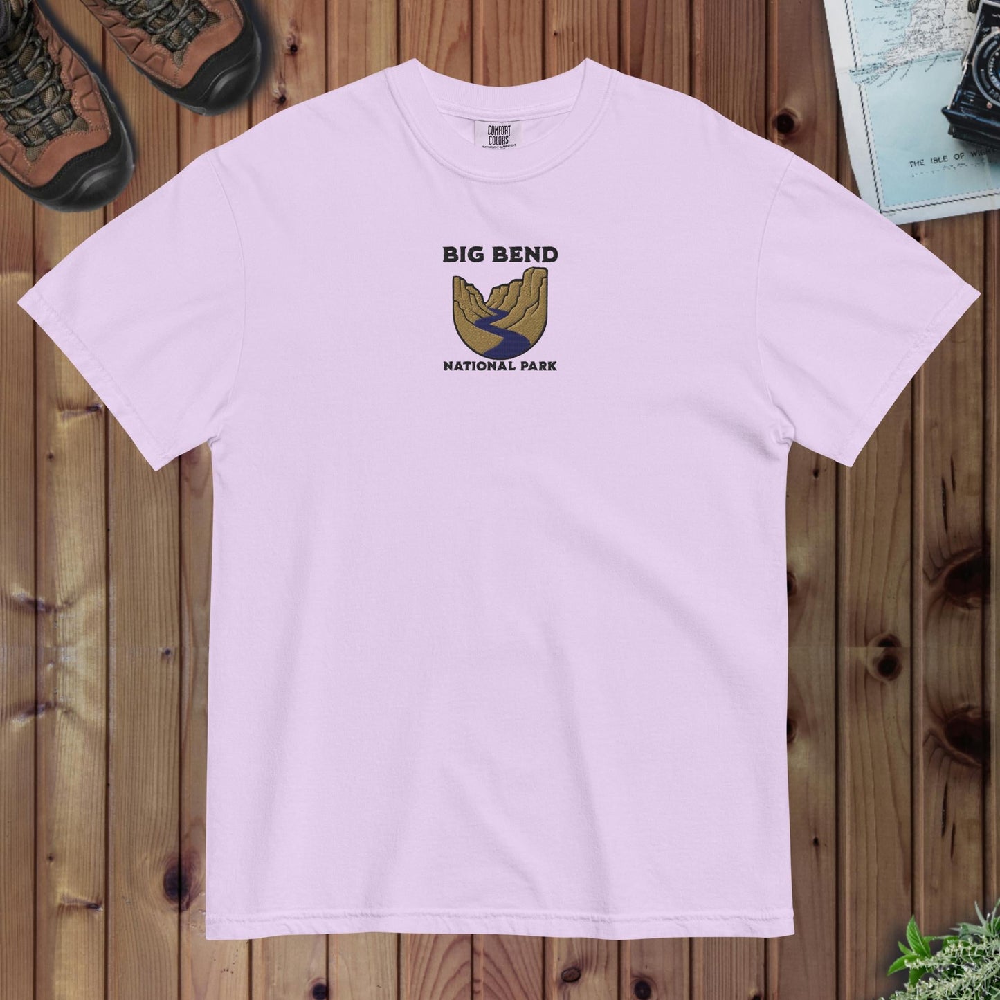 Big Bend National Park Premium Embroidered T-shirt - Parks Apparel