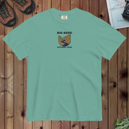 Big Bend National Park Premium Embroidered T-shirt - Parks Apparel